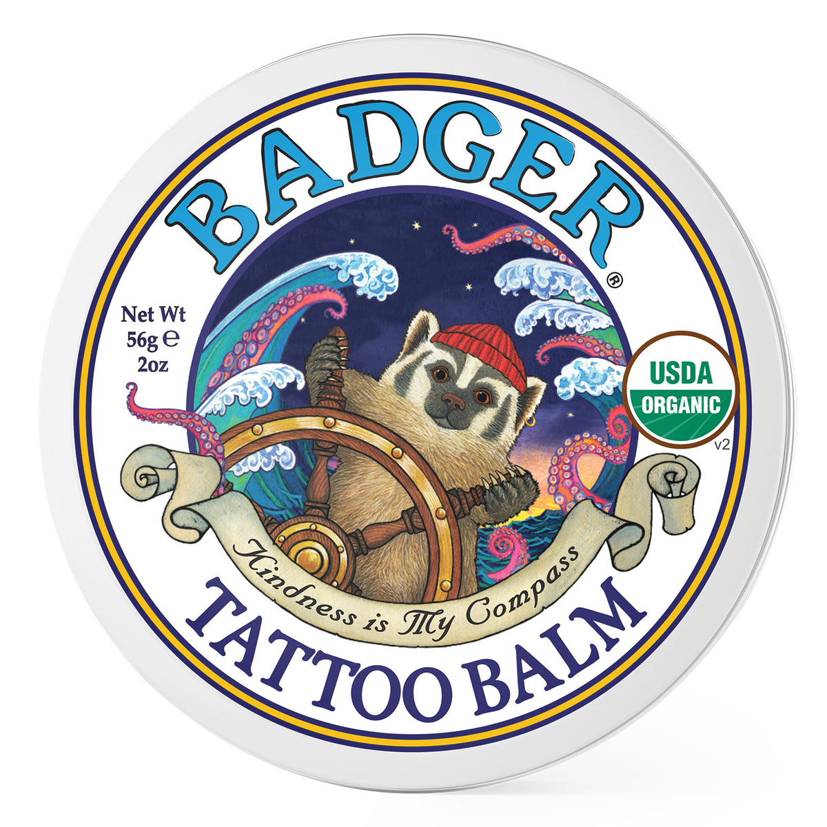 Badger balm tattoo